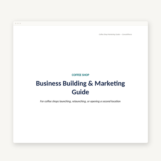 Coffee Shop Marketing Guide preview image
