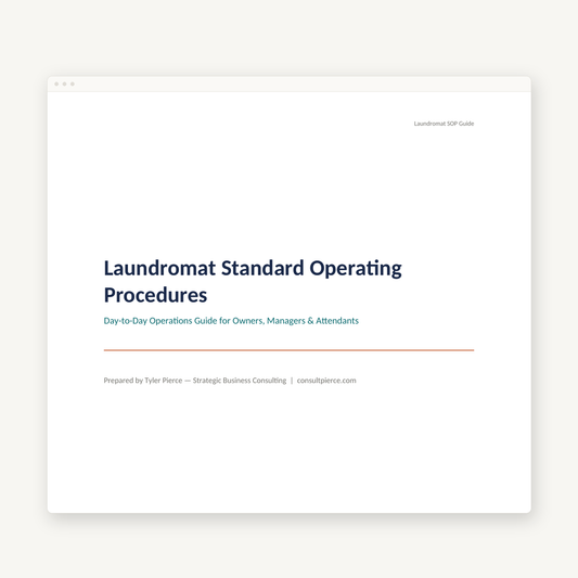 Laundromat SOP Guide preview image