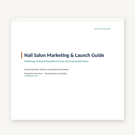 Nail Salon Marketing Guide preview image