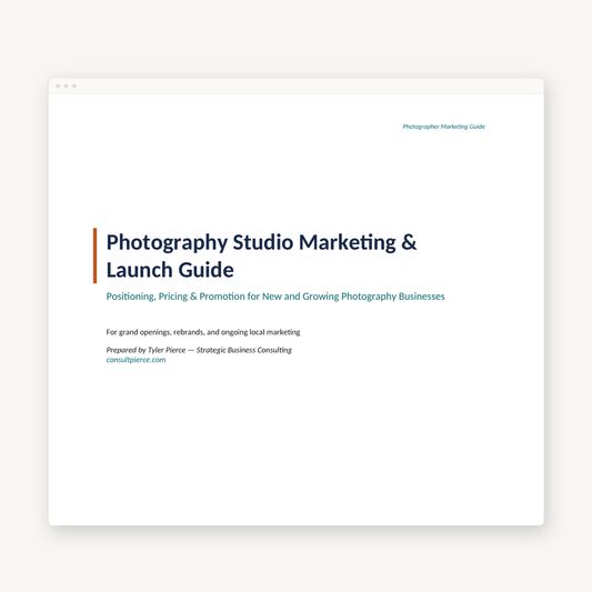 Photographer Marketing Guide preview image