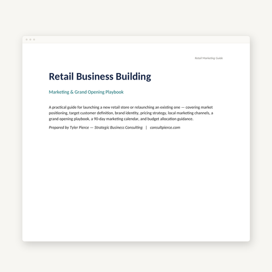 Retail Marketing Guide preview image
